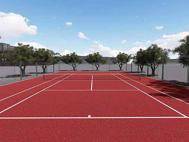 羽毛球場(chǎng)地坪